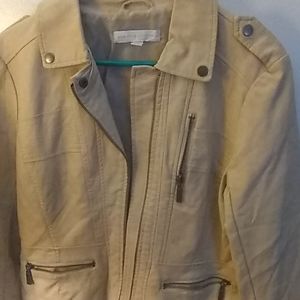 Women's leather jacket